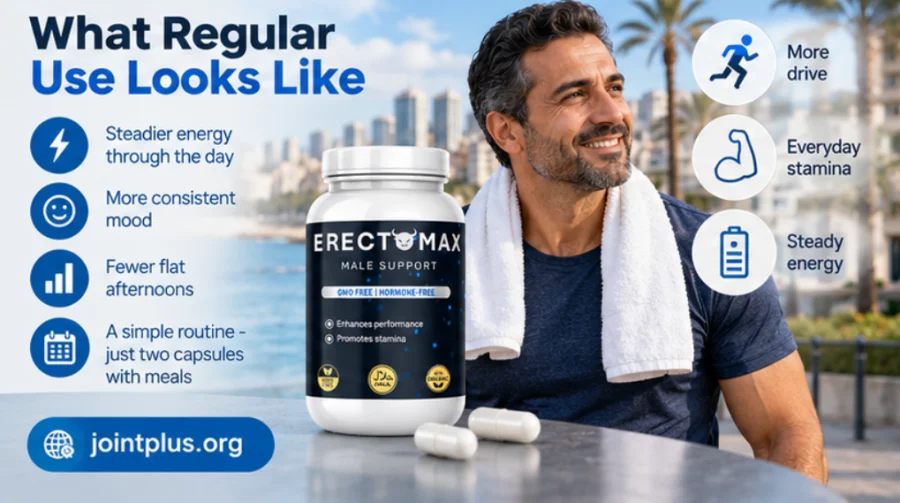 Erectomax — regular daily use routine